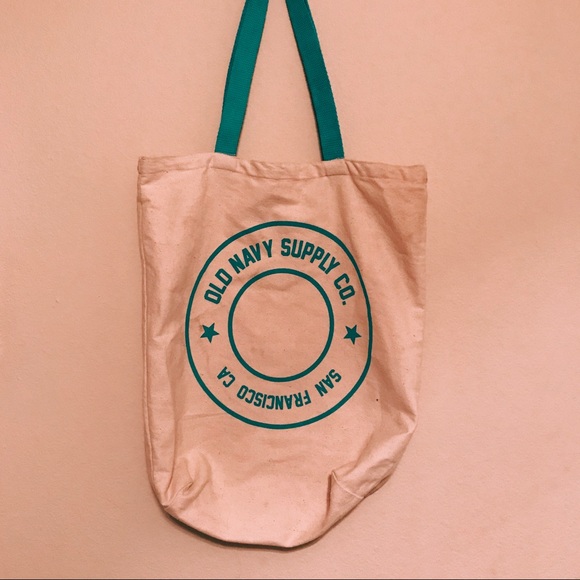 old navy canvas tote